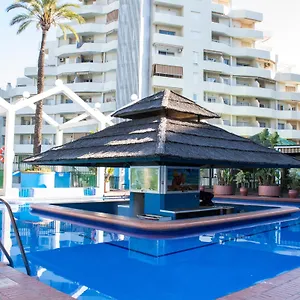  Apartamento Benal Ii, Estudio Con Parque Acuático Y Vistas Al Mar.